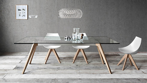 Mesa de Jantar DELTA - Vidro